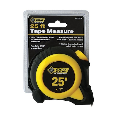 Steel Grip 25 ft. x 1 in. Tape Measure ST9150